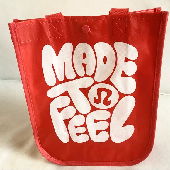 lululemon athletica Handbags - Lululemon Athletica Bold Red Tote